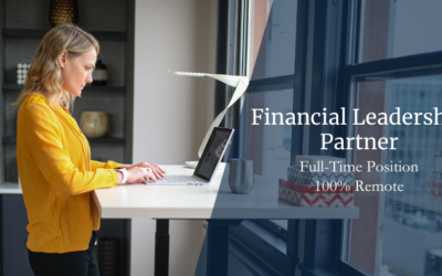Financial Leadership Partner / Strategic Leader – Full Time – 100% Remote