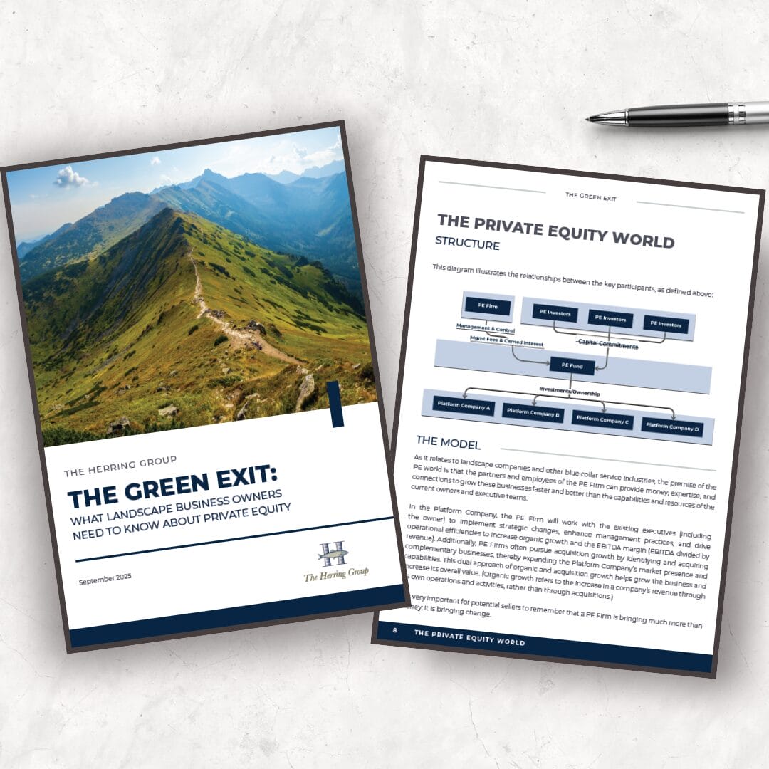 Private Equity white paper mockup