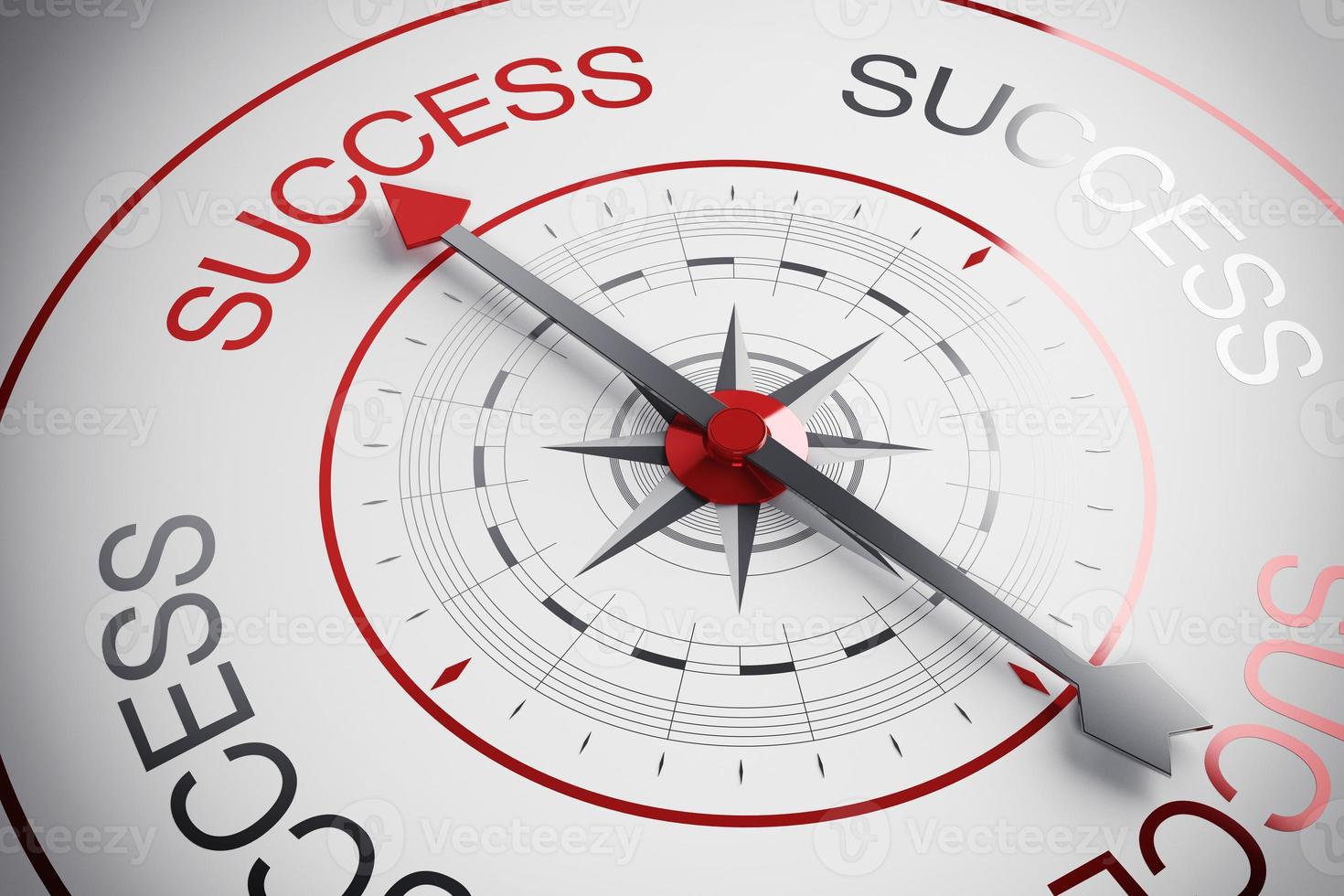 success-compass-concept-photo